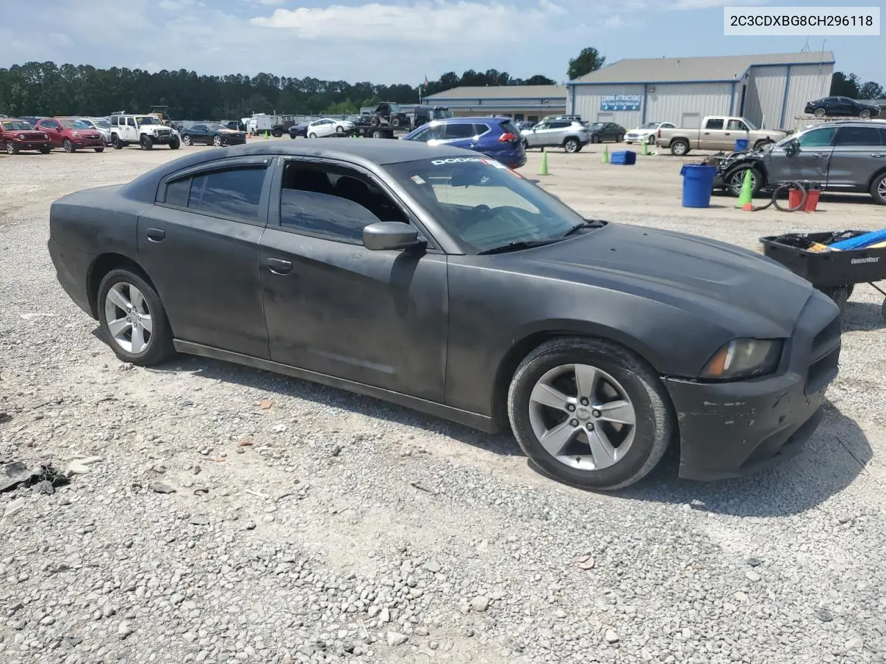 2012 Dodge Charger Se VIN: 2C3CDXBG8CH296118 Lot: 56945185