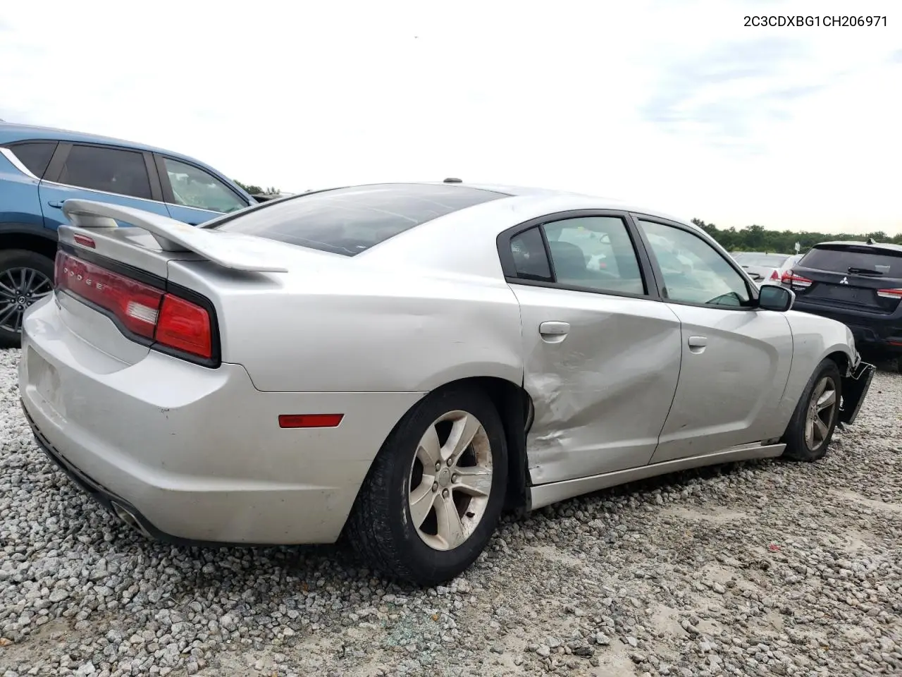 2012 Dodge Charger Se VIN: 2C3CDXBG1CH206971 Lot: 62190415