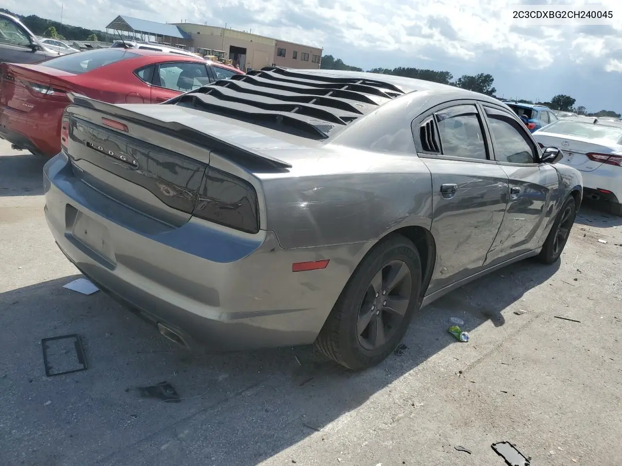 2012 Dodge Charger Se VIN: 2C3CDXBG2CH240045 Lot: 62408075