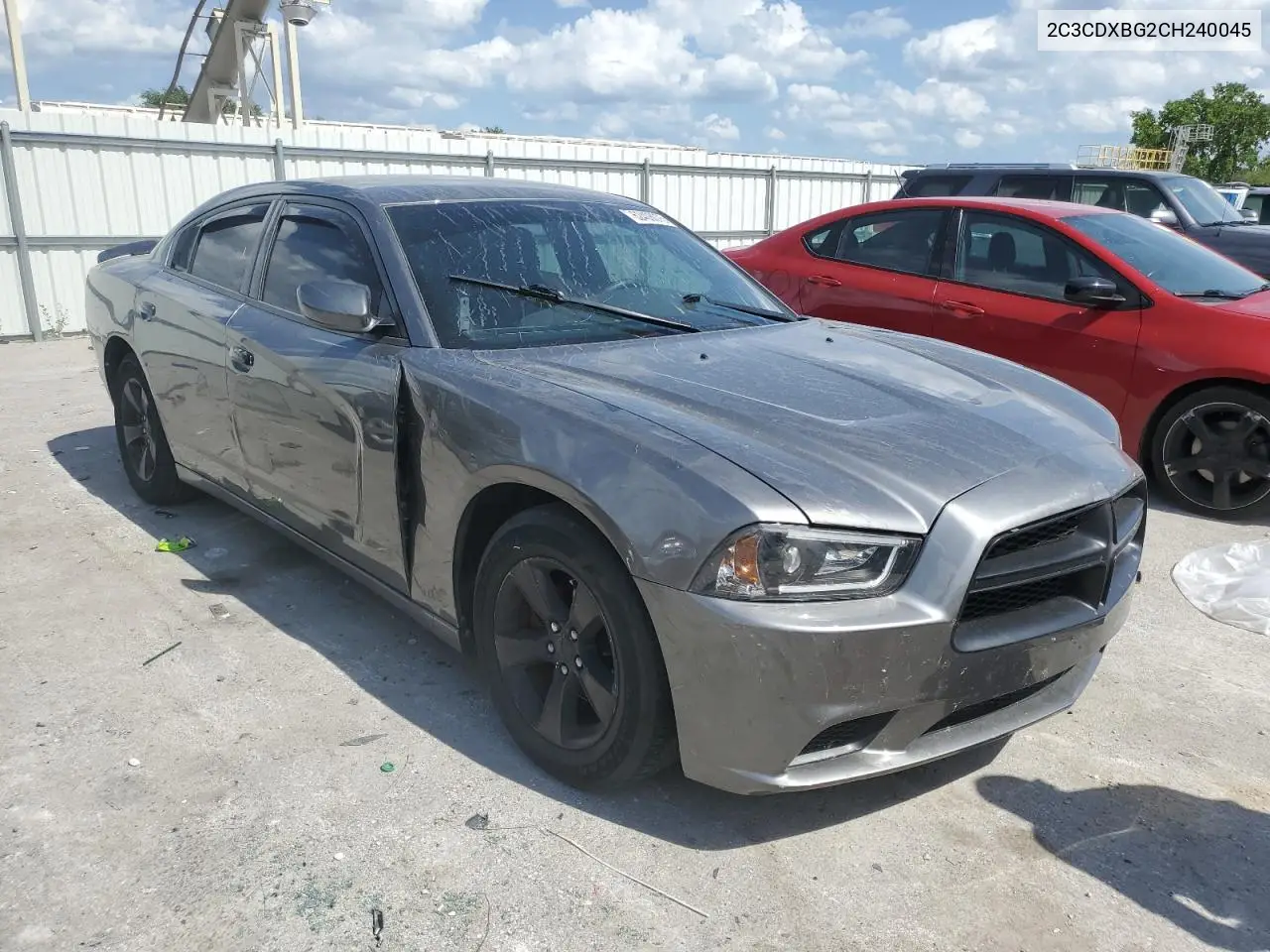 2012 Dodge Charger Se VIN: 2C3CDXBG2CH240045 Lot: 62408075