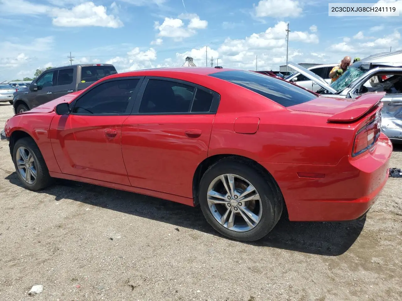 2012 Dodge Charger Sxt VIN: 2C3CDXJG8CH241119 Lot: 62420585