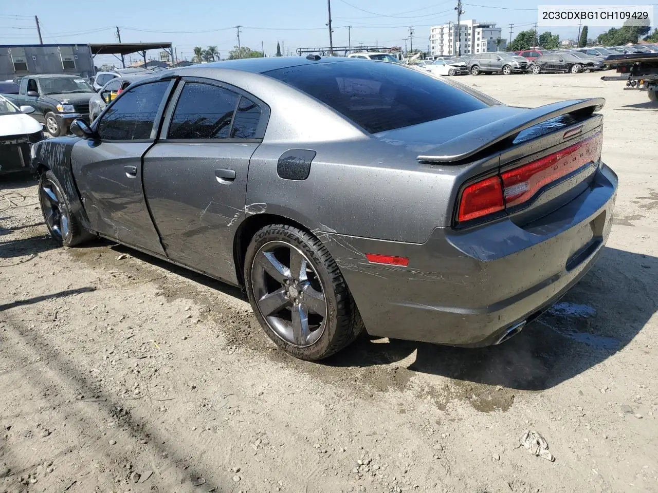 2012 Dodge Charger Se VIN: 2C3CDXBG1CH109429 Lot: 62693705