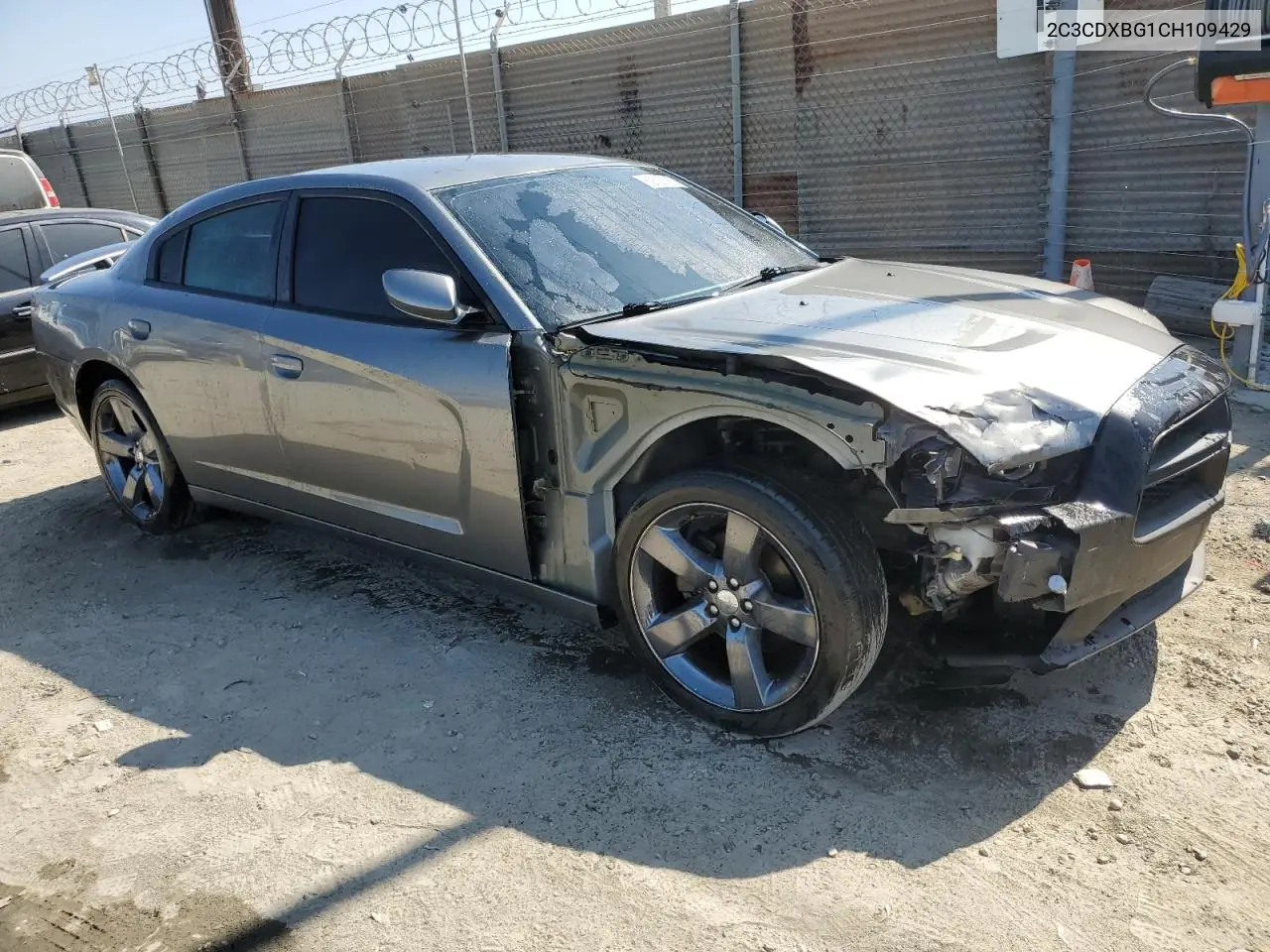 2012 Dodge Charger Se VIN: 2C3CDXBG1CH109429 Lot: 62693705