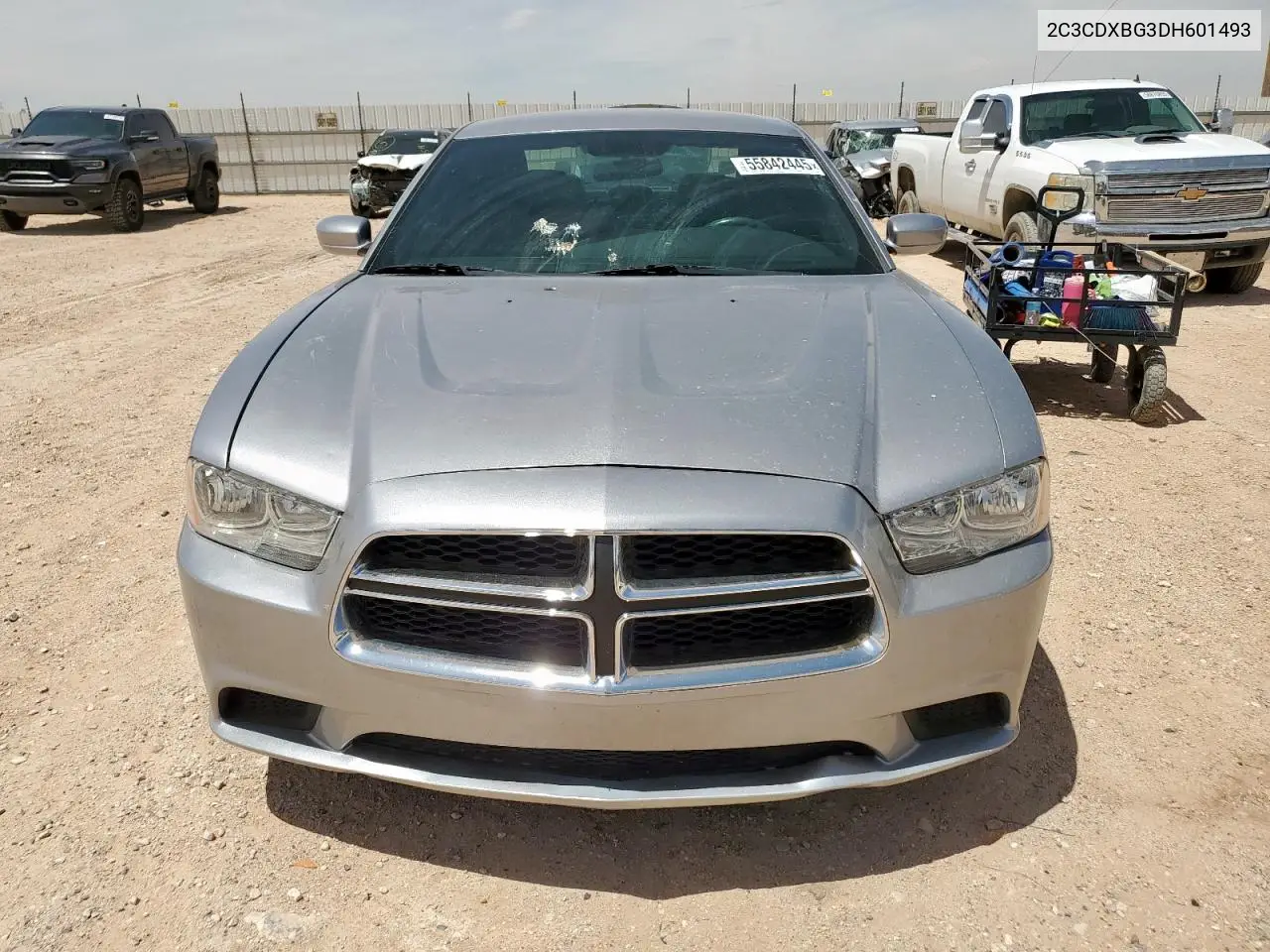 2013 Dodge Charger Se VIN: 2C3CDXBG3DH601493 Lot: 55842445