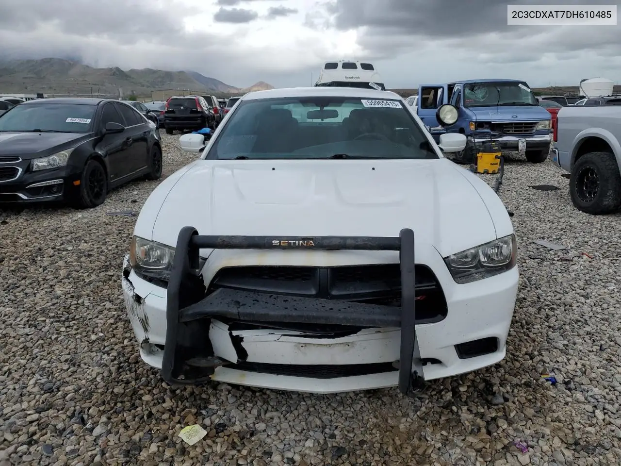 2013 Dodge Charger Police VIN: 2C3CDXAT7DH610485 Lot: 55965415