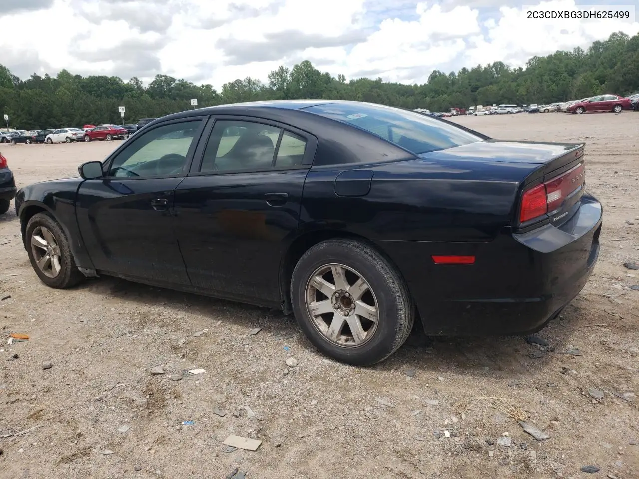 2013 Dodge Charger Se VIN: 2C3CDXBG3DH625499 Lot: 56881555