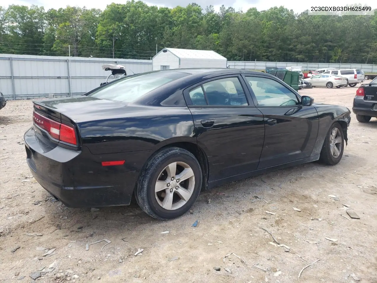 2013 Dodge Charger Se VIN: 2C3CDXBG3DH625499 Lot: 56881555