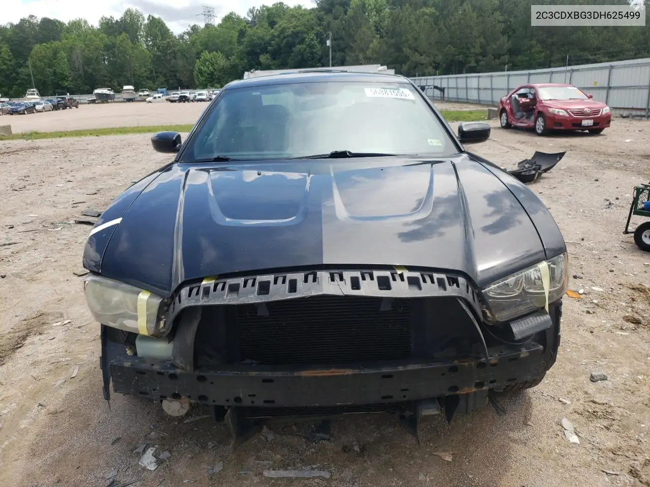2013 Dodge Charger Se VIN: 2C3CDXBG3DH625499 Lot: 56881555