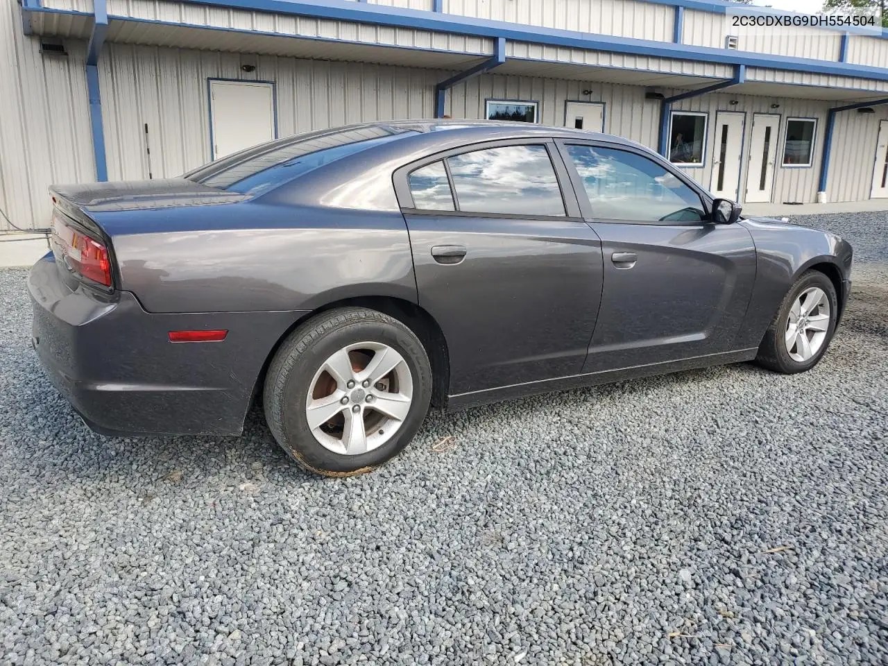 2013 Dodge Charger Se VIN: 2C3CDXBG9DH554504 Lot: 57104975