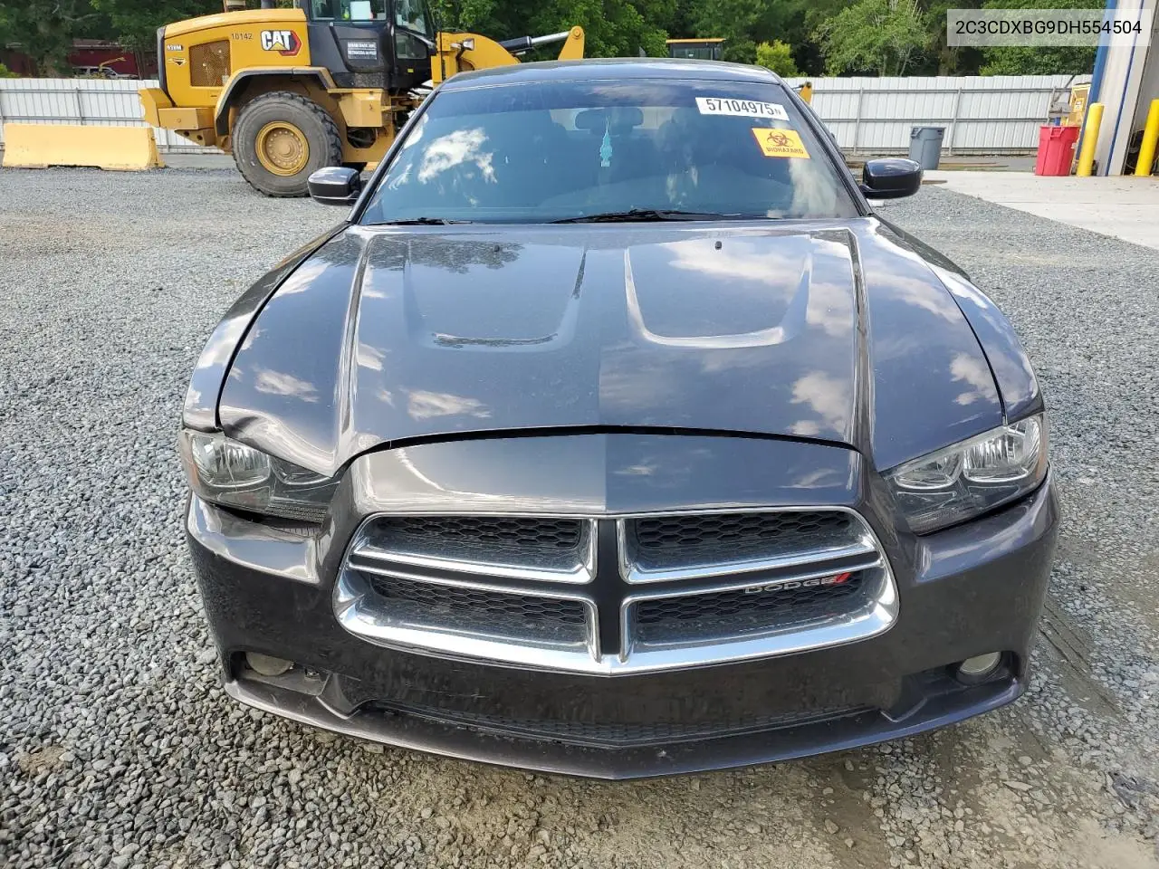 2013 Dodge Charger Se VIN: 2C3CDXBG9DH554504 Lot: 57104975