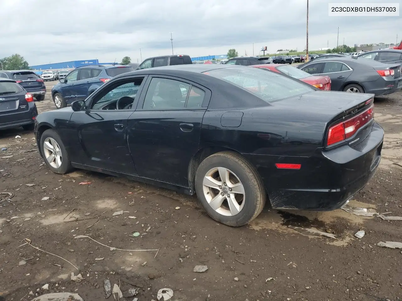 2013 Dodge Charger Se VIN: 2C3CDXBG1DH537003 Lot: 62025255