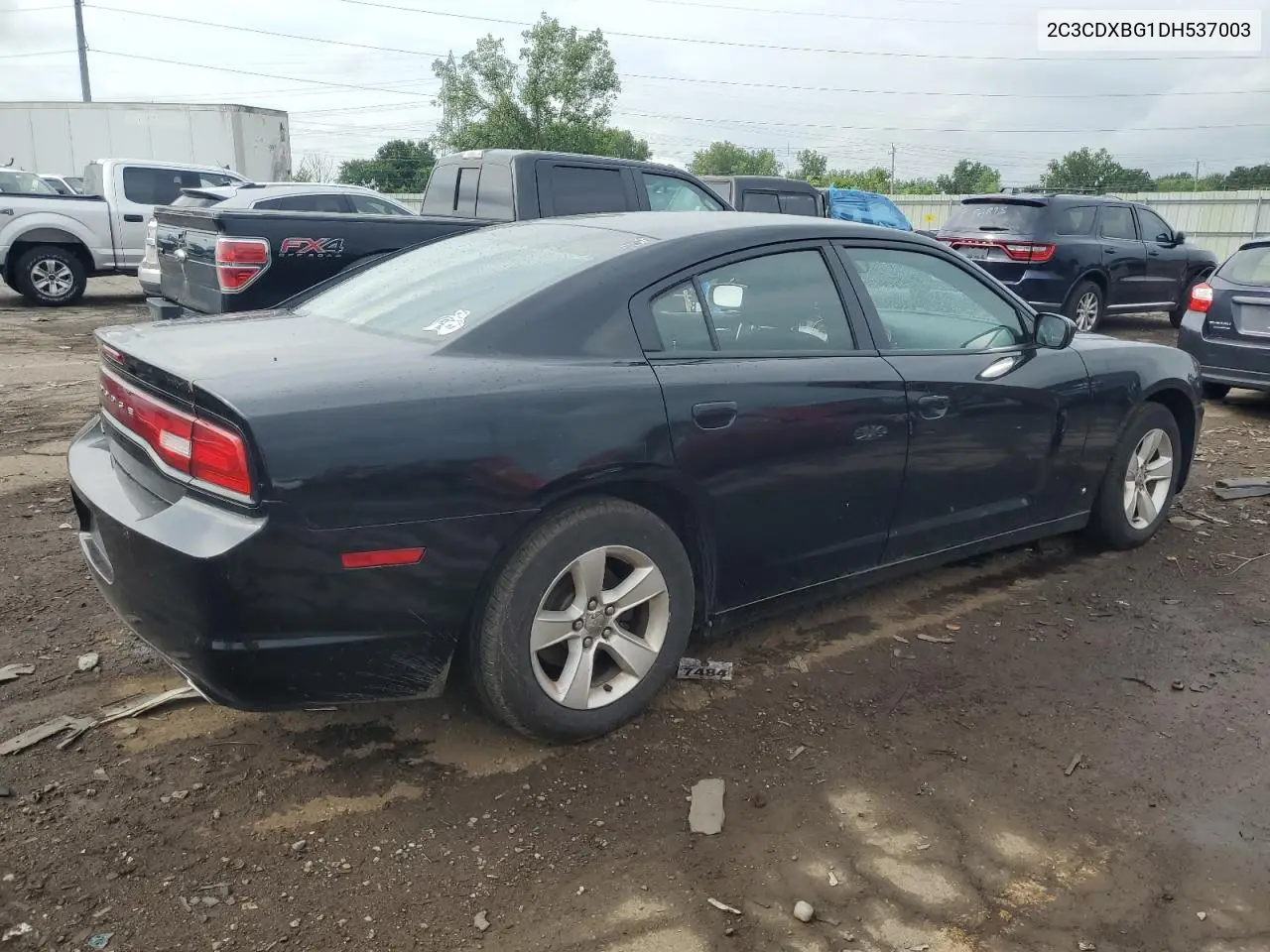 2013 Dodge Charger Se VIN: 2C3CDXBG1DH537003 Lot: 62025255