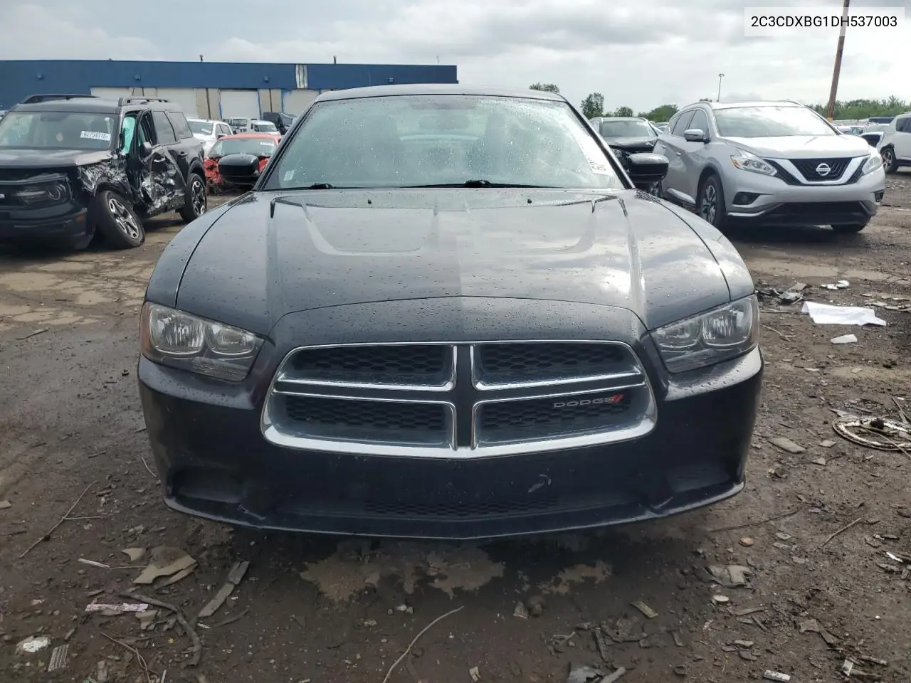 2013 Dodge Charger Se VIN: 2C3CDXBG1DH537003 Lot: 62025255