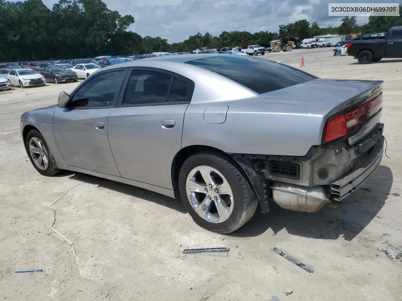 2013 Dodge Charger Se VIN: 2C3CDXBG6DH639705 Lot: 62462195