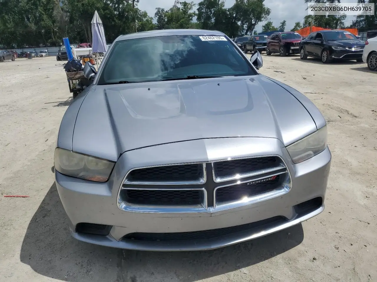2013 Dodge Charger Se VIN: 2C3CDXBG6DH639705 Lot: 62462195