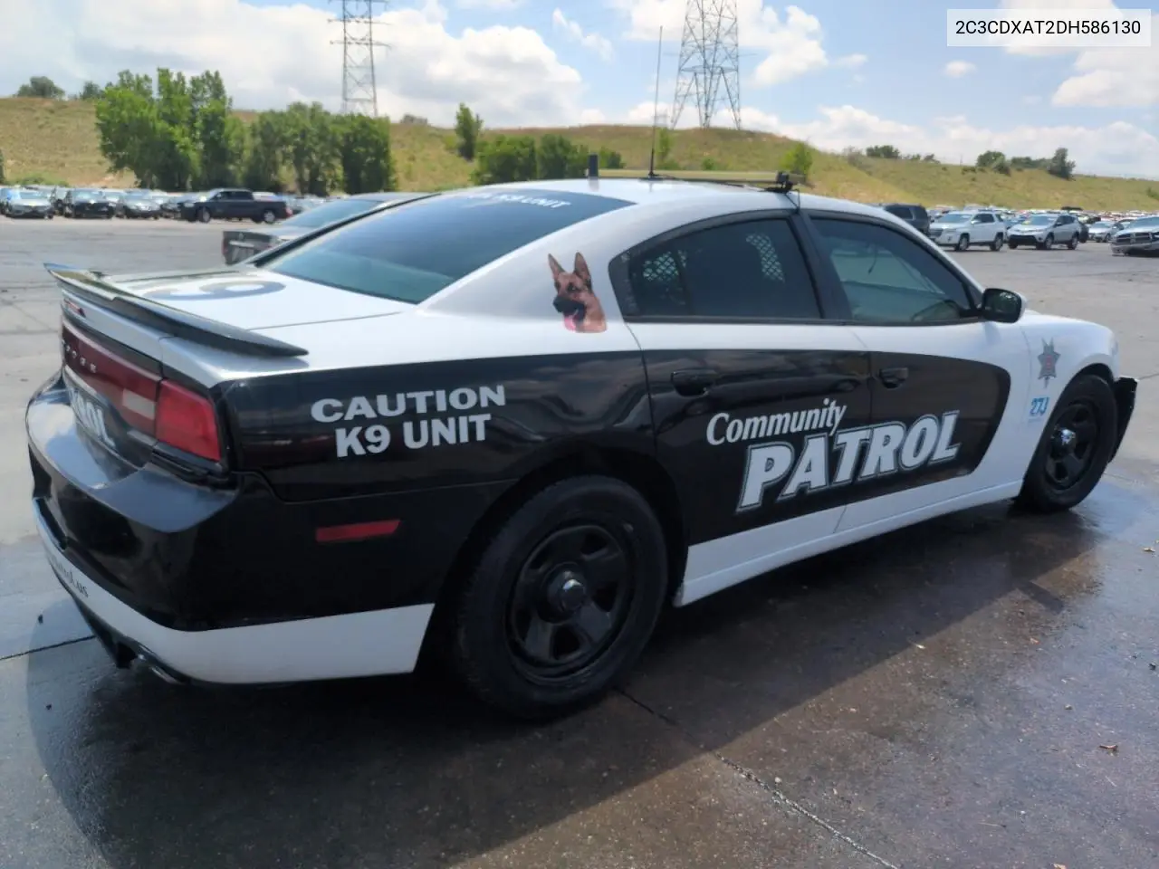 2c3cdxat2dh586130 2C3CDXAT2DH586130 2013 Dodge Charger Police