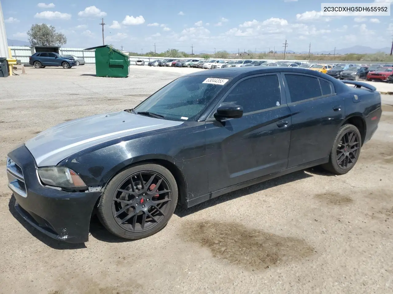 2013 Dodge Charger Sxt VIN: 2C3CDXHG5DH655952 Lot: 63044355