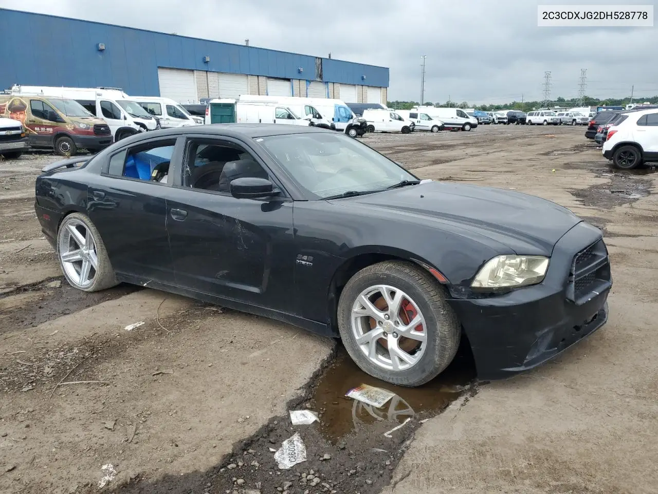 2013 Dodge Charger Sxt VIN: 2C3CDXJG2DH528778 Lot: 63219505