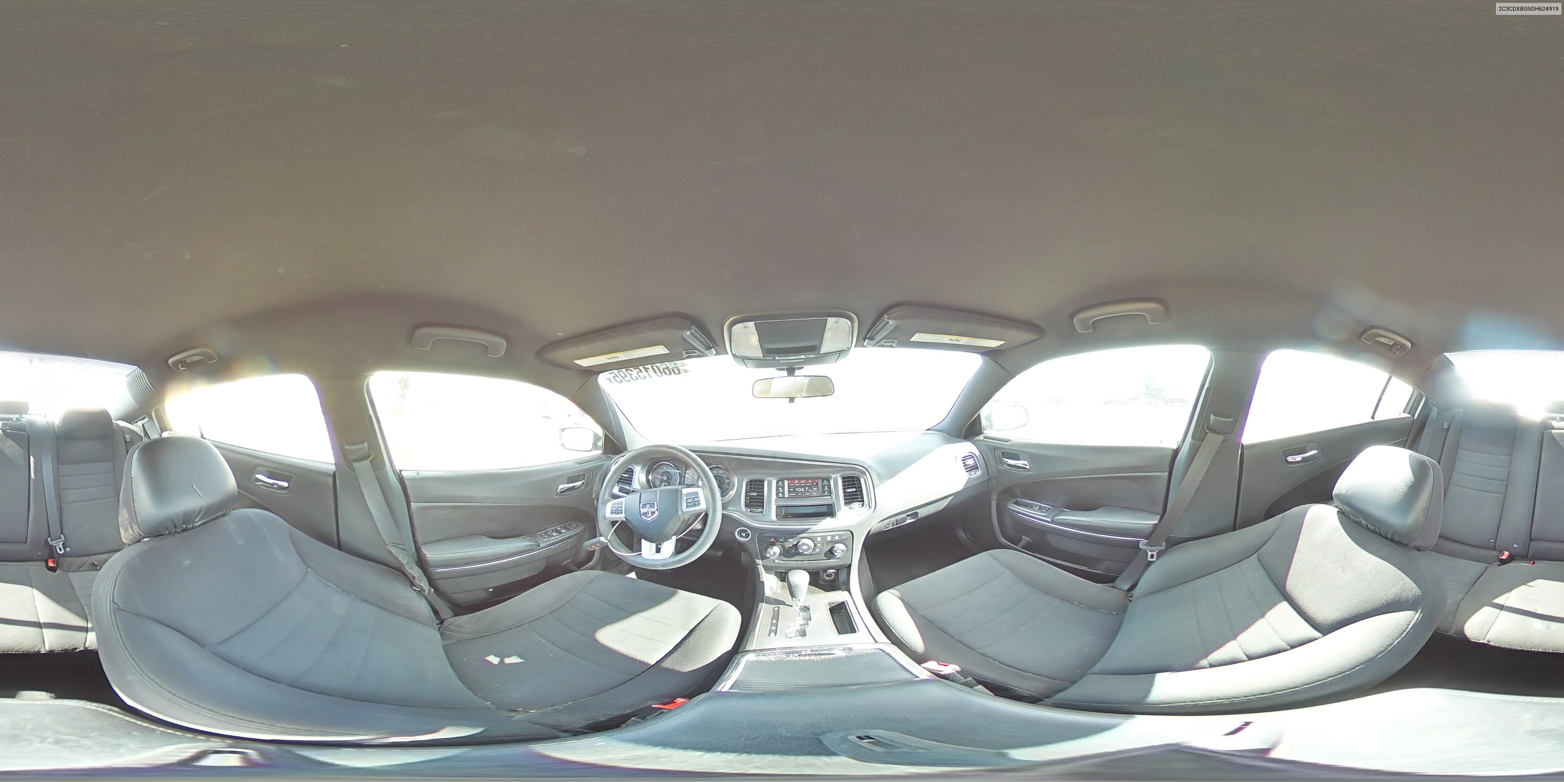 2013 Dodge Charger Se VIN: 2C3CDXBG5DH624919 Lot: 66015395