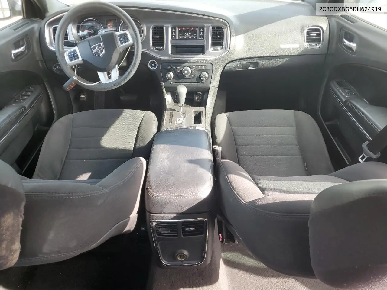 2013 Dodge Charger Se VIN: 2C3CDXBG5DH624919 Lot: 66015395