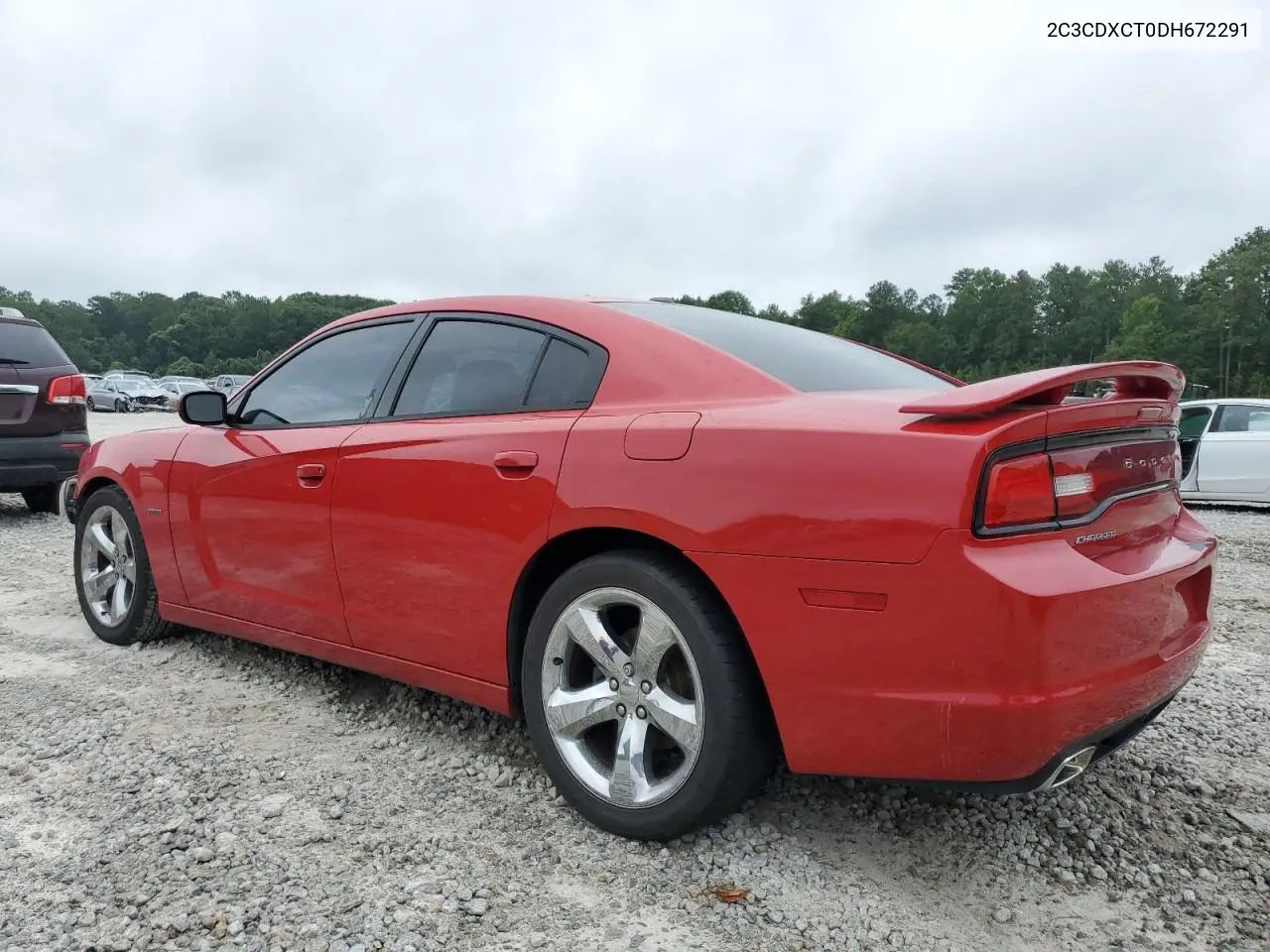 2013 Dodge Charger R/T VIN: 2C3CDXCT0DH672291 Lot: 66078375