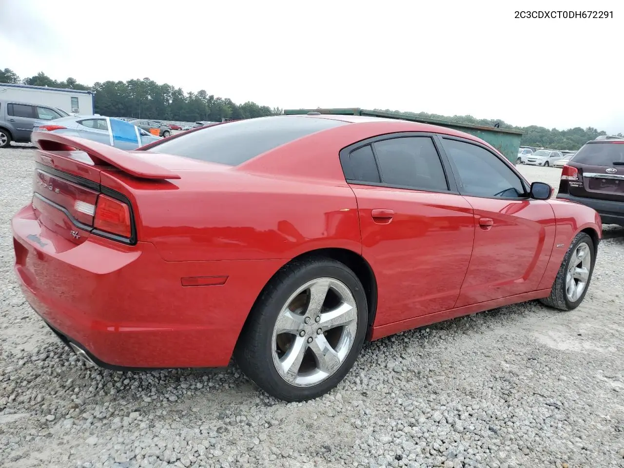 2013 Dodge Charger R/T VIN: 2C3CDXCT0DH672291 Lot: 66078375