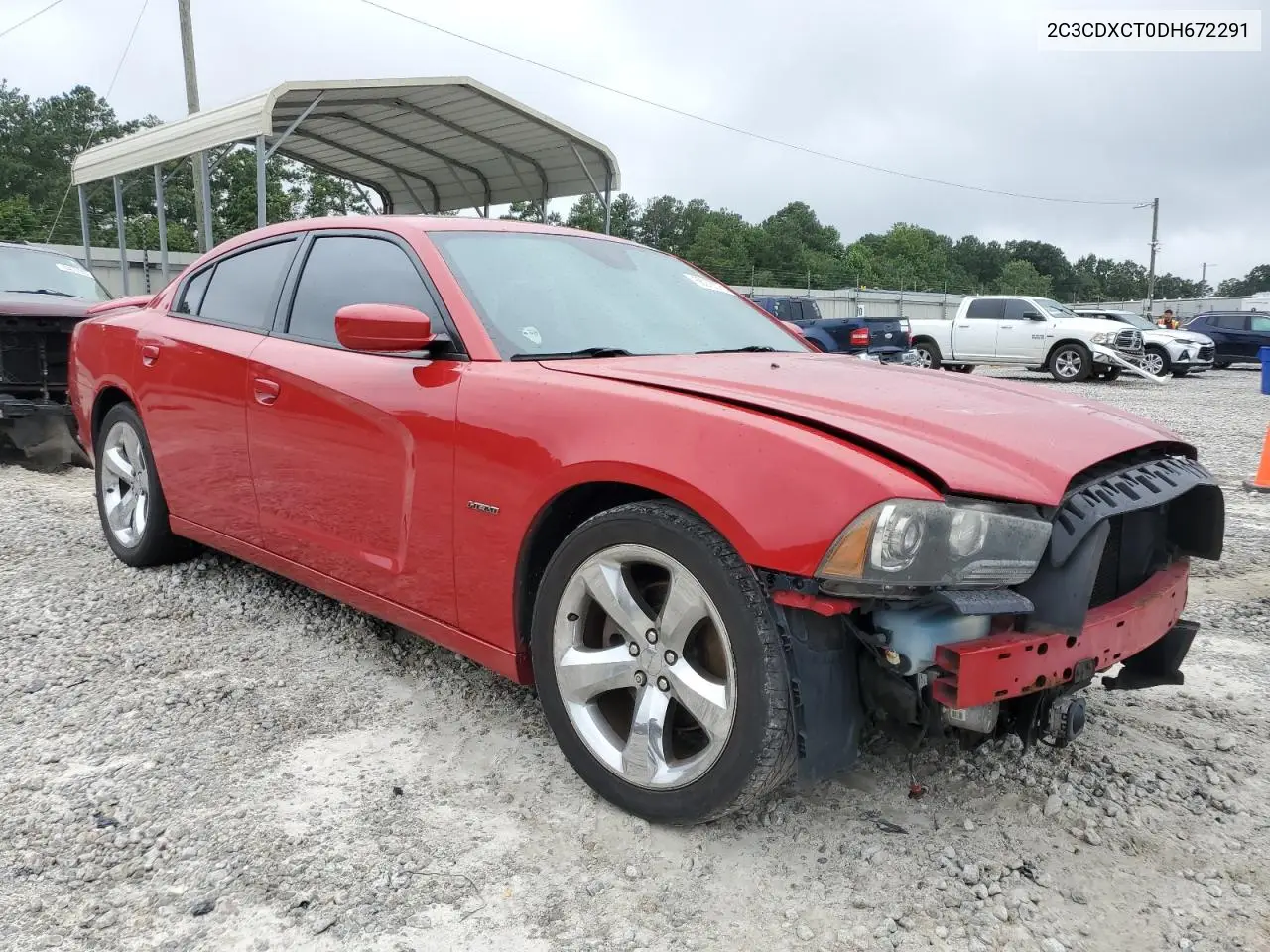 2013 Dodge Charger R/T VIN: 2C3CDXCT0DH672291 Lot: 66078375