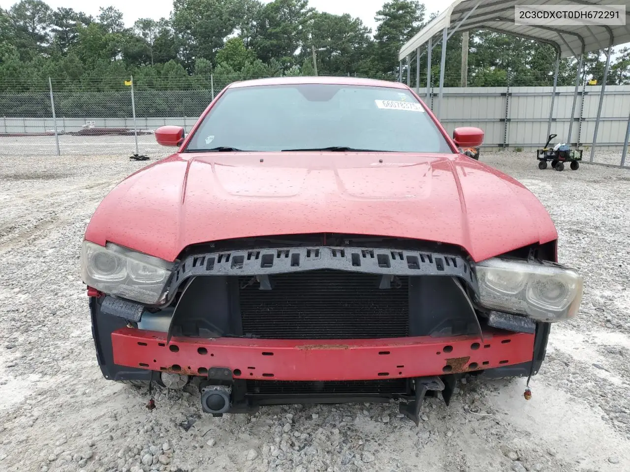 2013 Dodge Charger R/T VIN: 2C3CDXCT0DH672291 Lot: 66078375