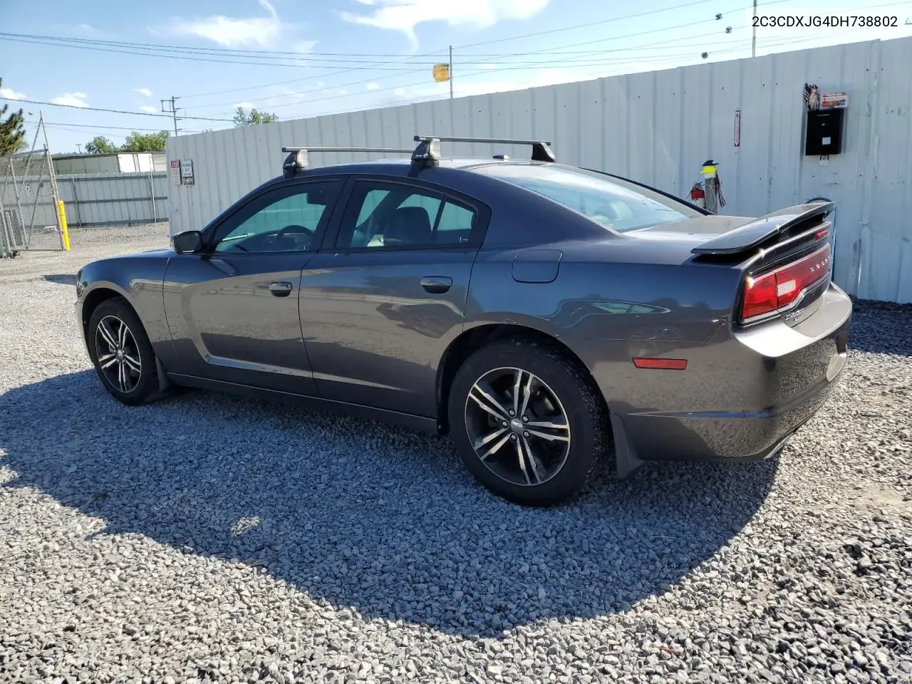 2013 Dodge Charger Sxt VIN: 2C3CDXJG4DH738802 Lot: 66089855