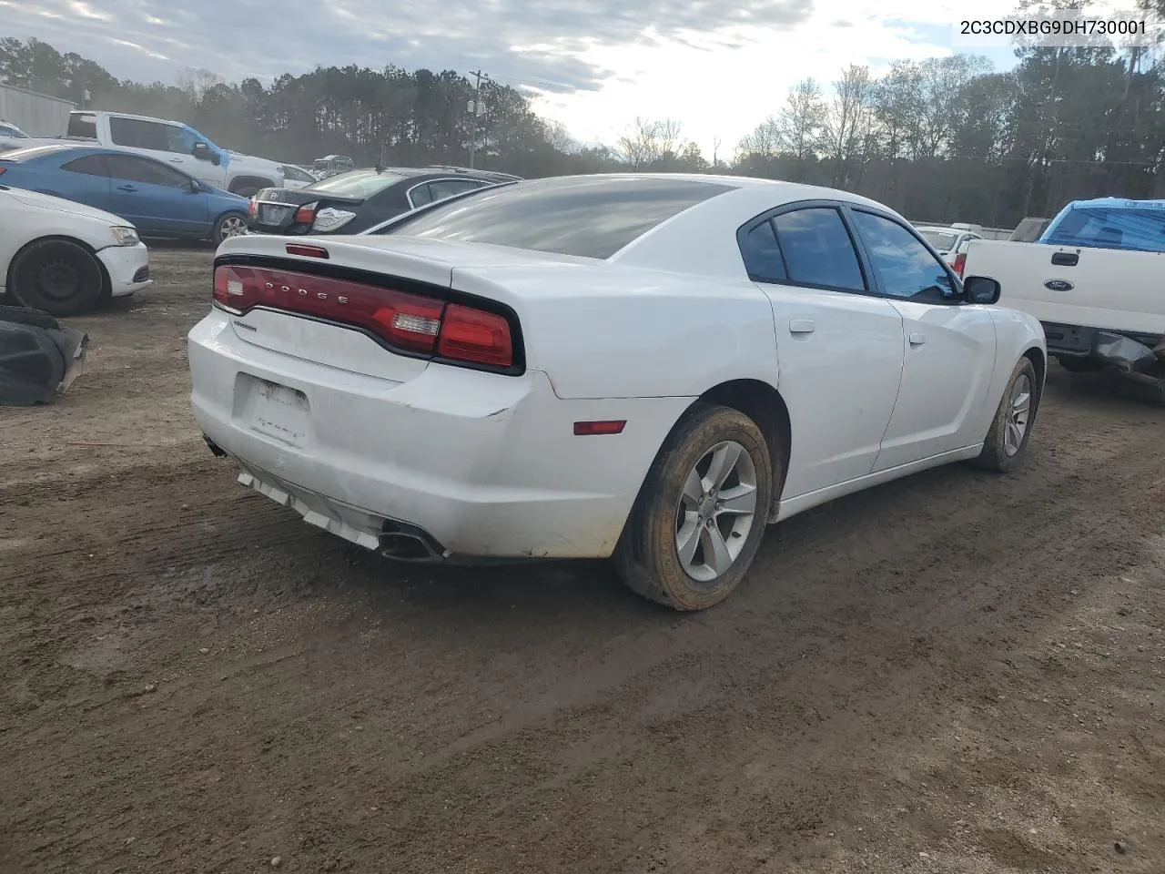 2013 Dodge Charger Se VIN: 2C3CDXBG9DH730001 Lot: 88246605
