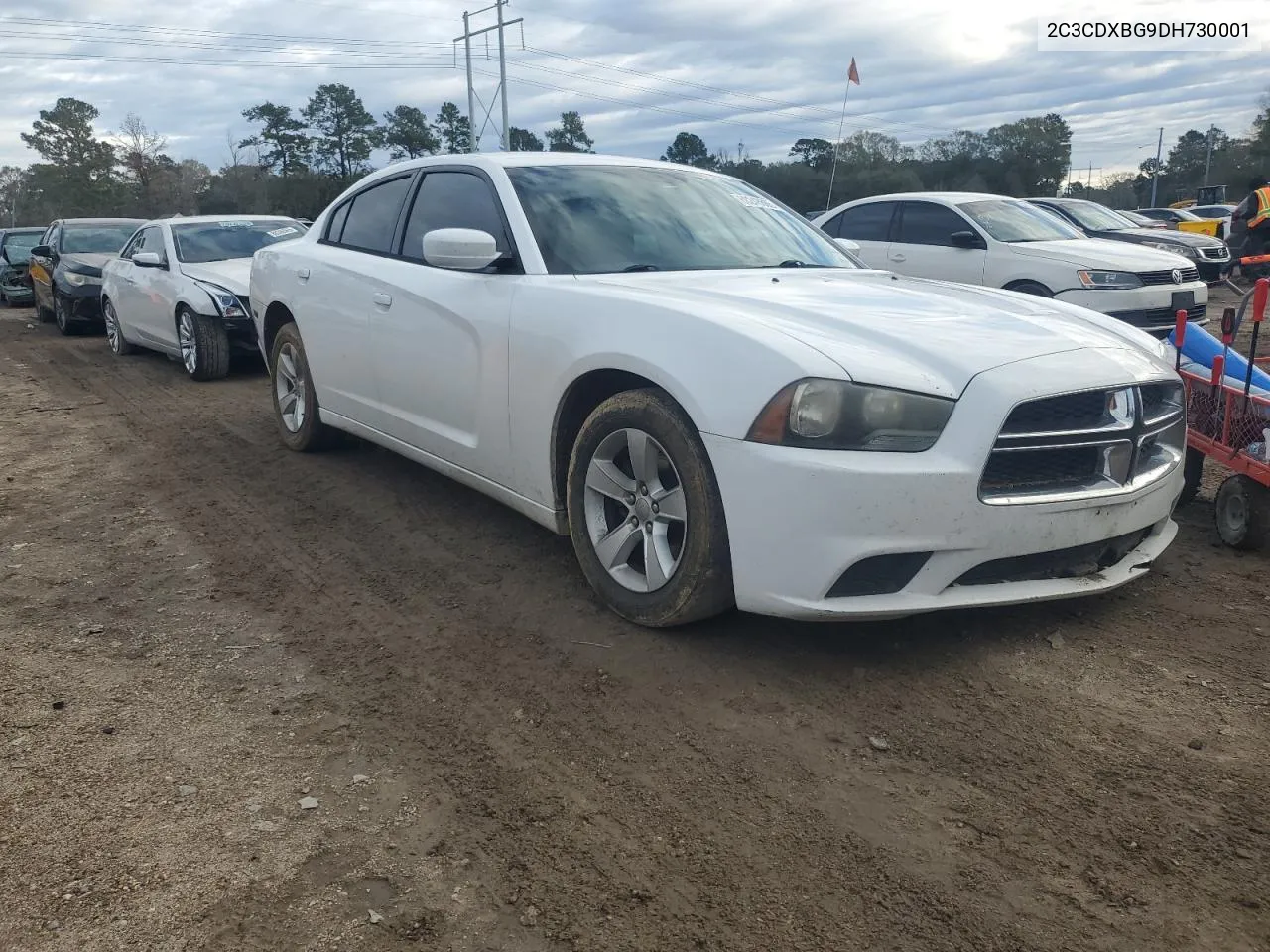 2013 Dodge Charger Se VIN: 2C3CDXBG9DH730001 Lot: 88246605