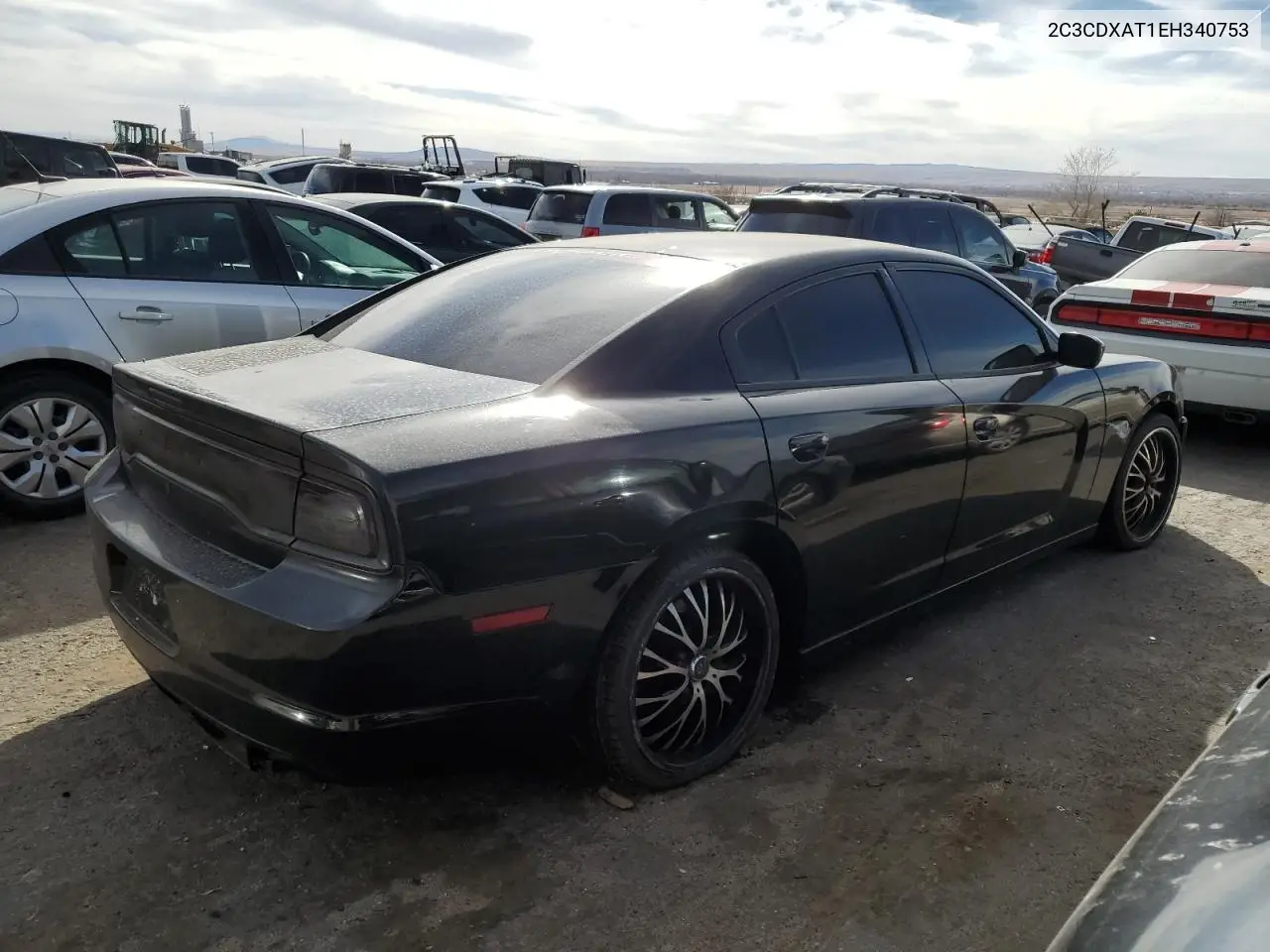2014 Dodge Charger Police VIN: 2C3CDXAT1EH340753 Lot: 46898395