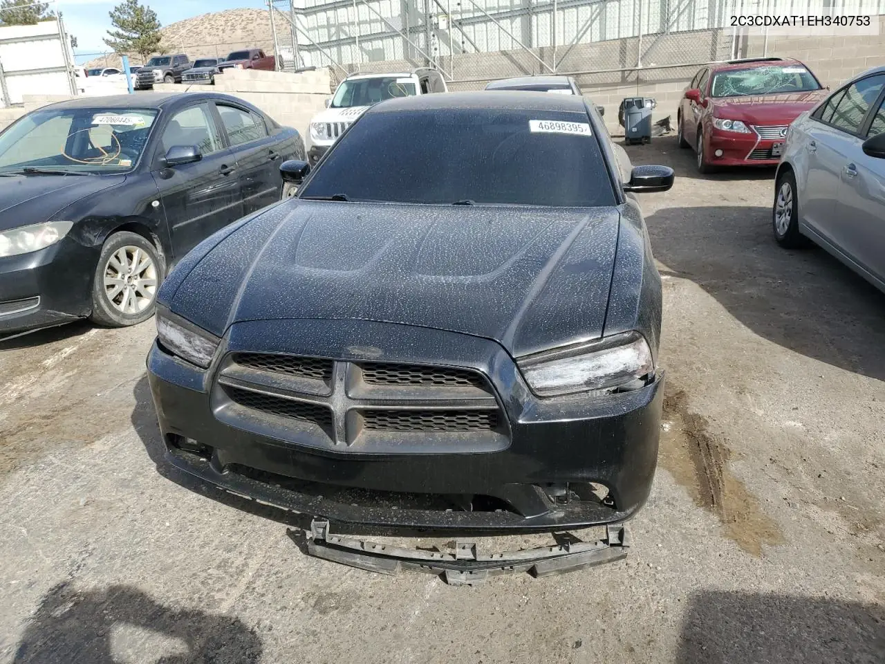 2014 Dodge Charger Police VIN: 2C3CDXAT1EH340753 Lot: 46898395