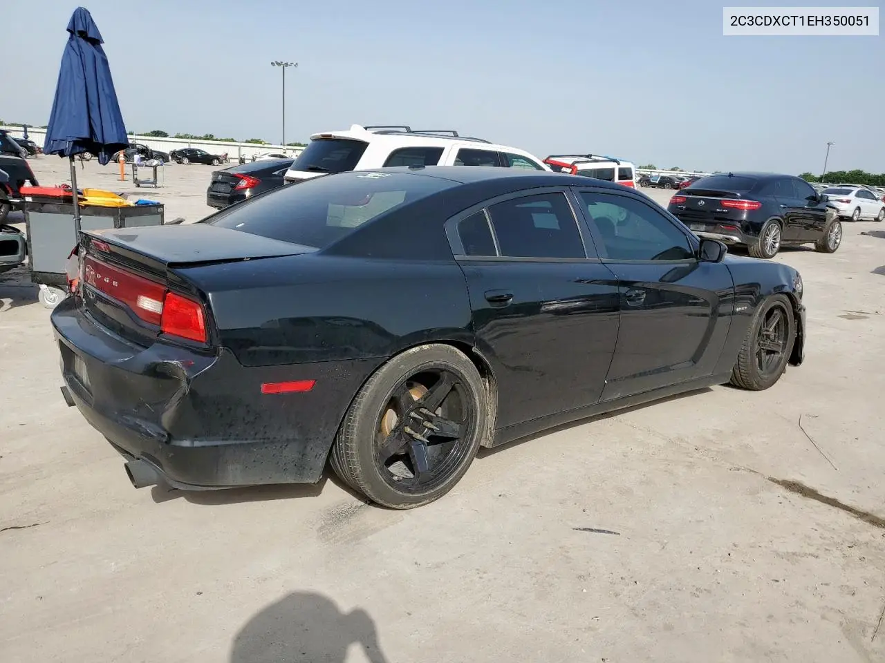 2014 Dodge Charger R/T VIN: 2C3CDXCT1EH350051 Lot: 52638225