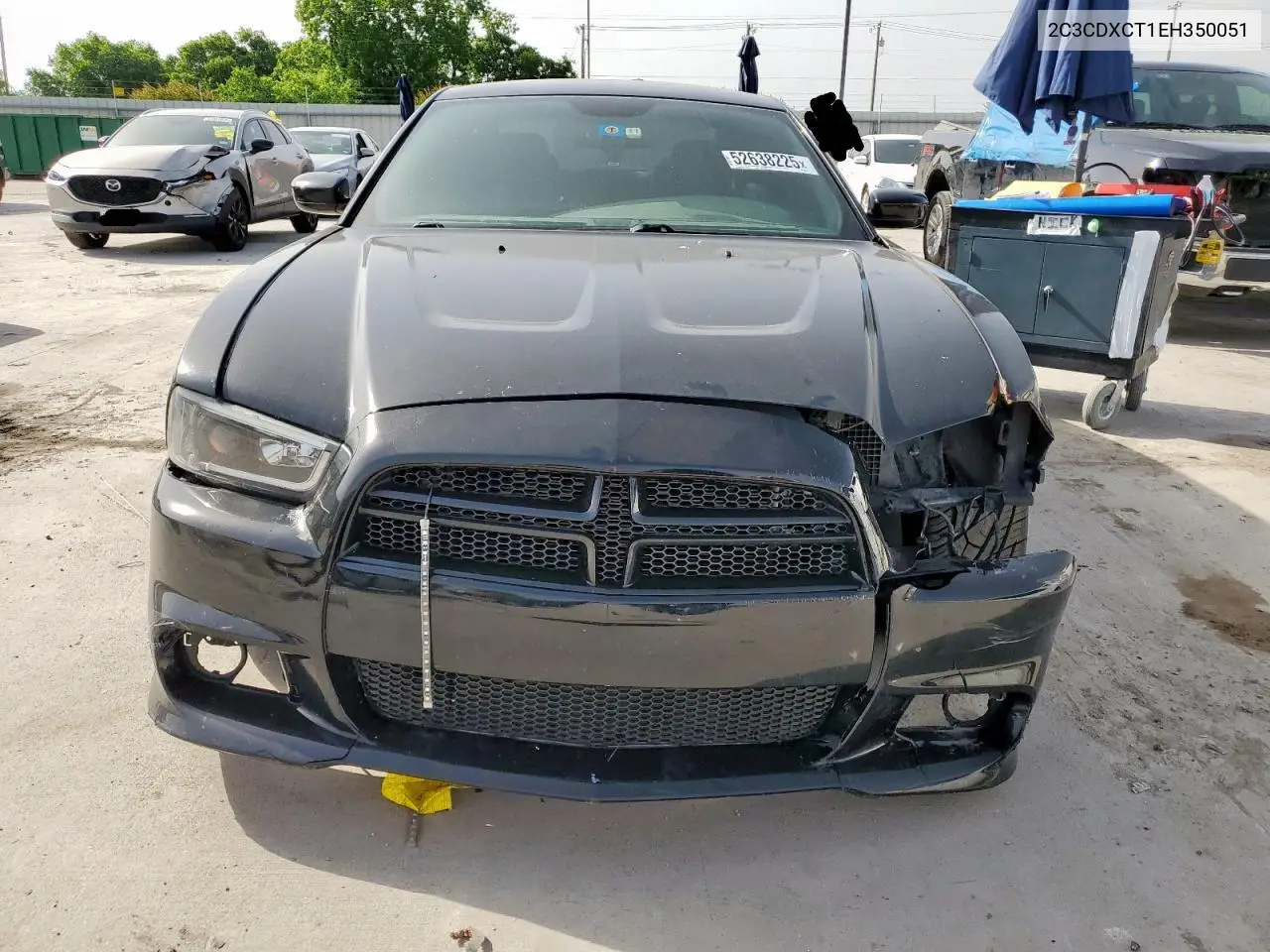2014 Dodge Charger R/T VIN: 2C3CDXCT1EH350051 Lot: 52638225