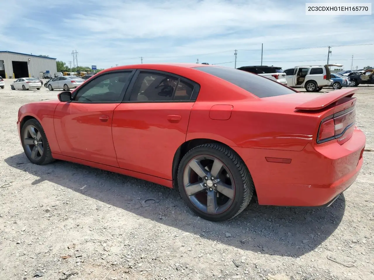 2014 Dodge Charger Sxt VIN: 2C3CDXHG1EH165770 Lot: 56203455