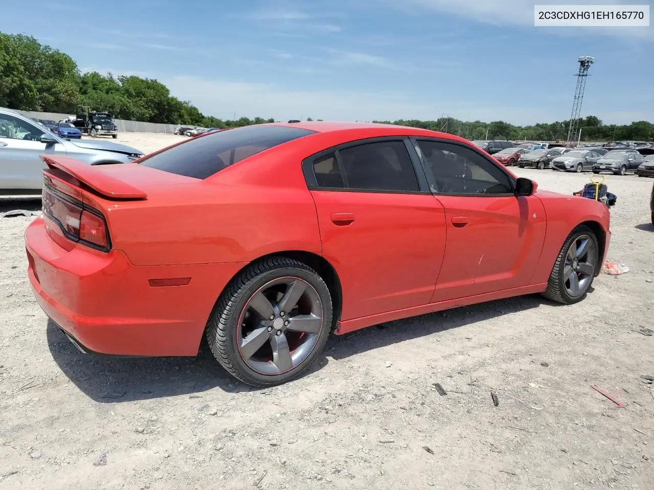 2014 Dodge Charger Sxt VIN: 2C3CDXHG1EH165770 Lot: 56203455