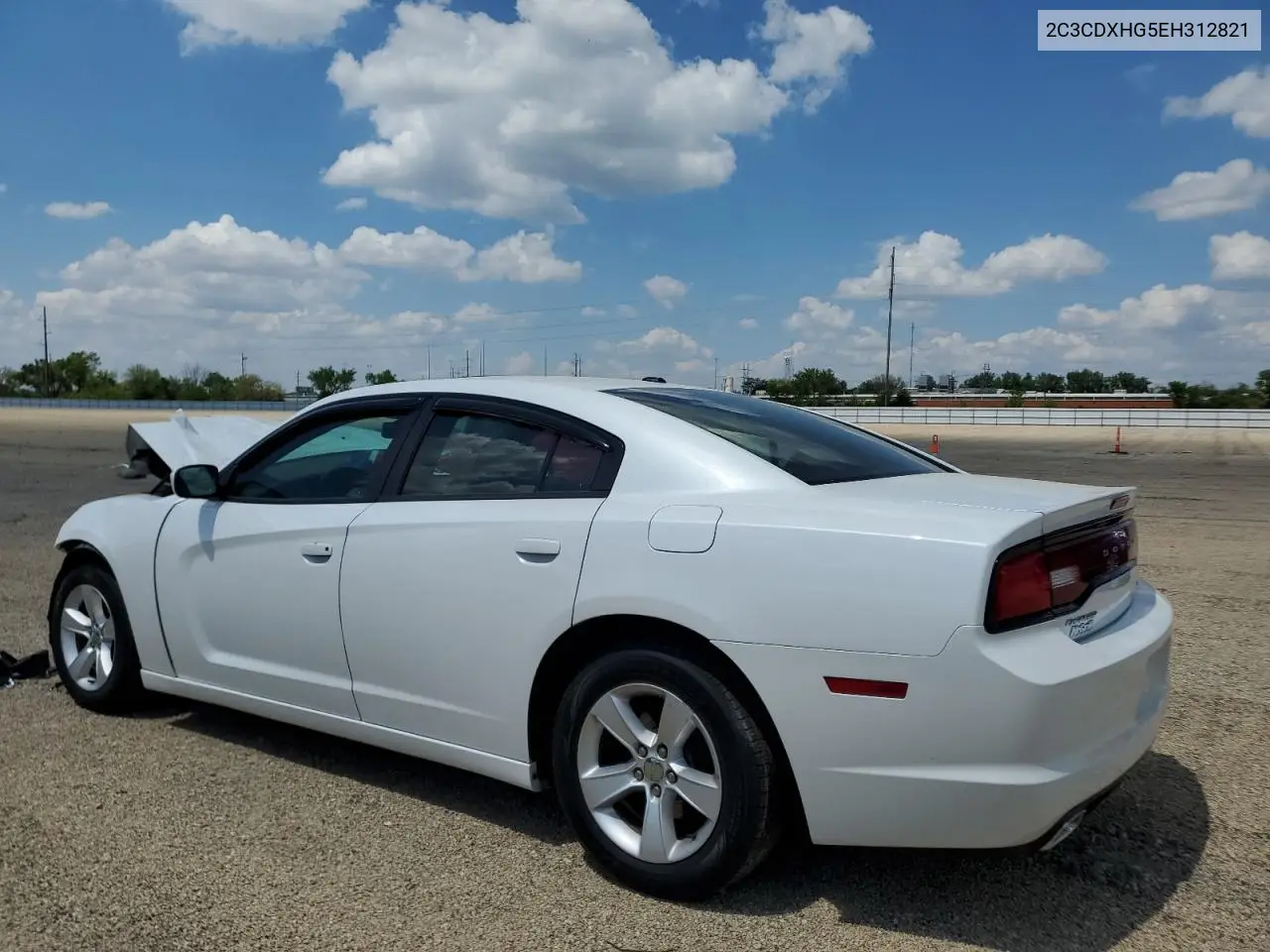 2014 Dodge Charger Sxt VIN: 2C3CDXHG5EH312821 Lot: 57067505