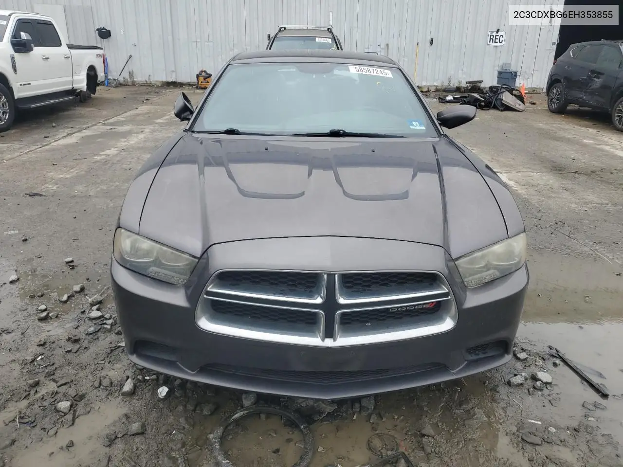 2014 Dodge Charger Se VIN: 2C3CDXBG6EH353855 Lot: 58587245