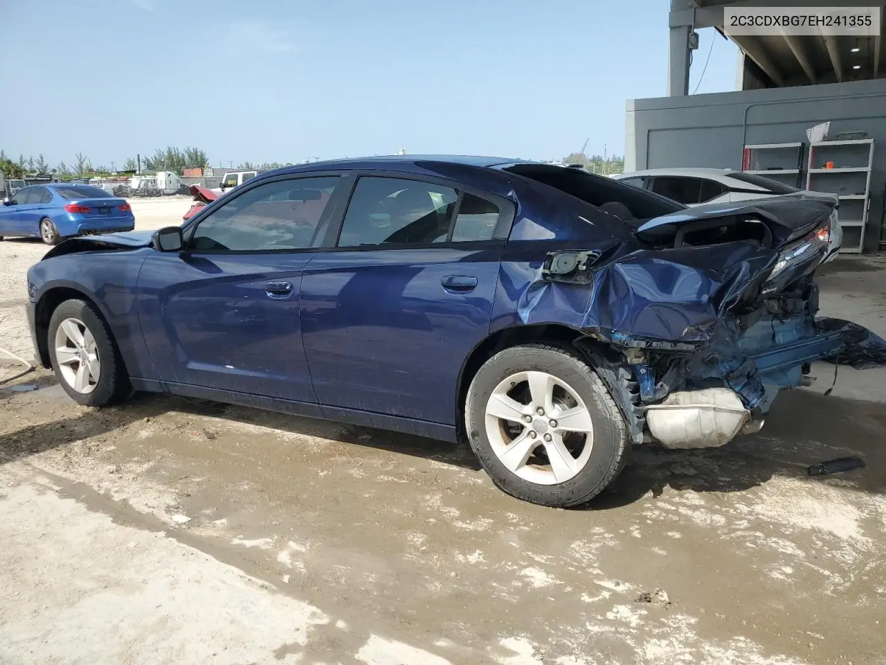 2014 Dodge Charger Se VIN: 2C3CDXBG7EH241355 Lot: 59913865