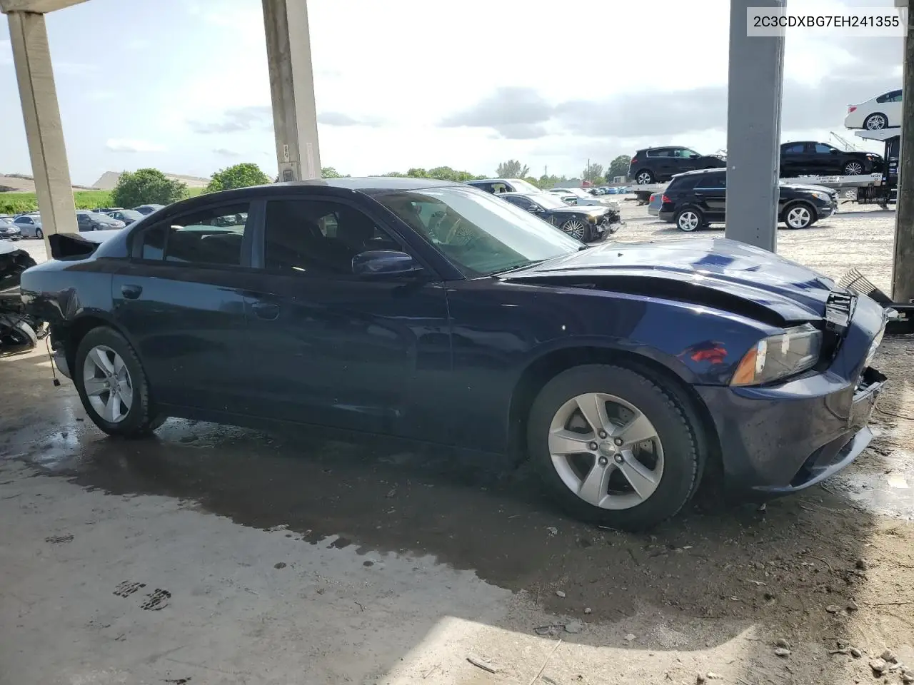 2014 Dodge Charger Se VIN: 2C3CDXBG7EH241355 Lot: 59913865