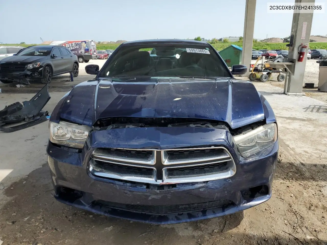 2014 Dodge Charger Se VIN: 2C3CDXBG7EH241355 Lot: 59913865