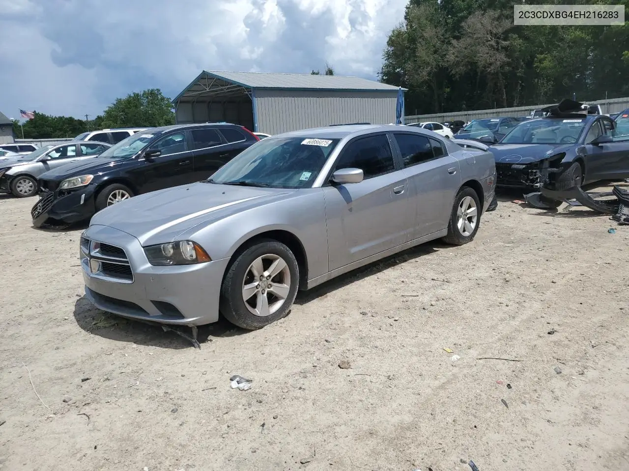 2014 Dodge Charger Se VIN: 2C3CDXBG4EH216283 Lot: 60886075