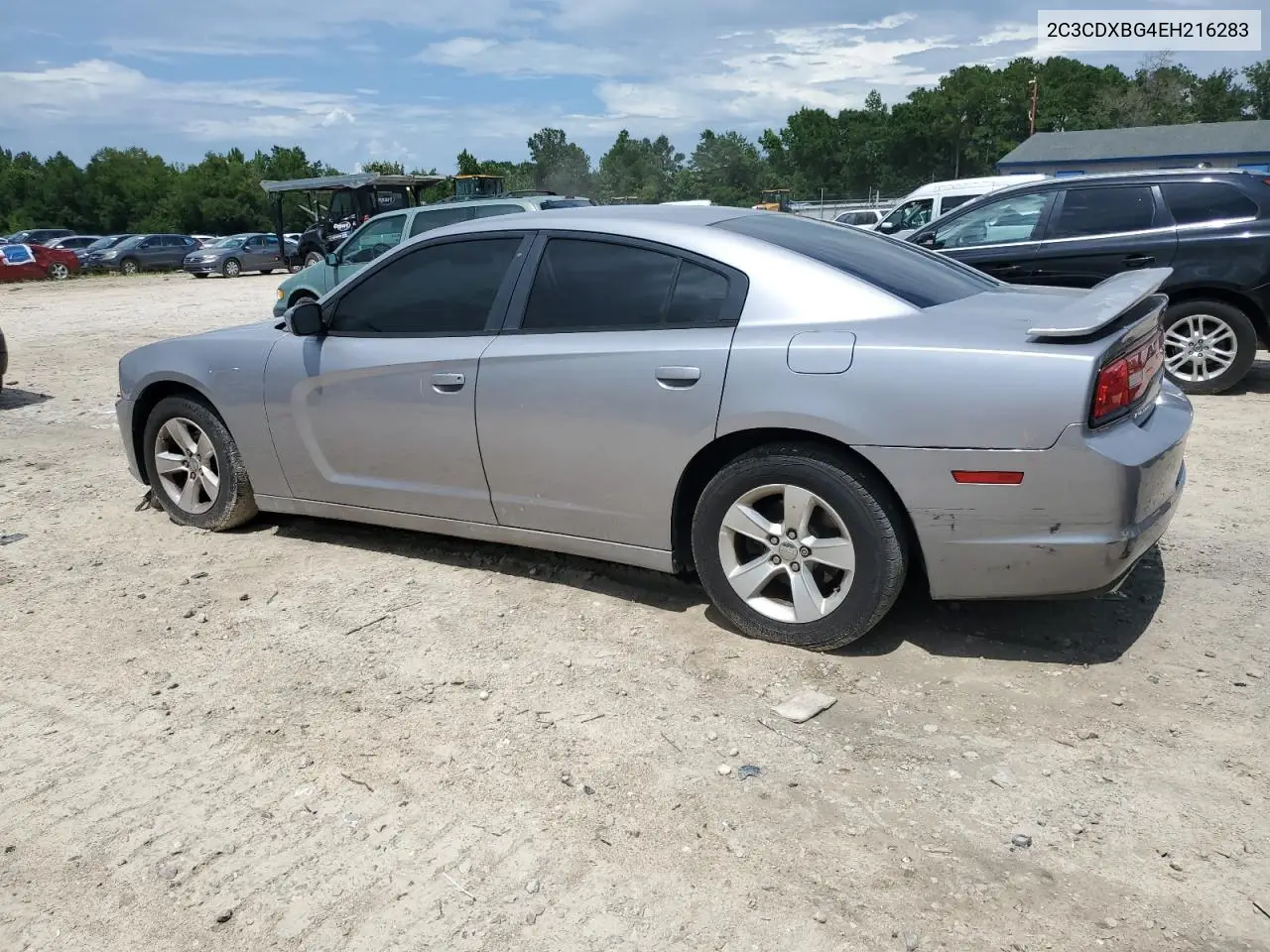 2014 Dodge Charger Se VIN: 2C3CDXBG4EH216283 Lot: 60886075