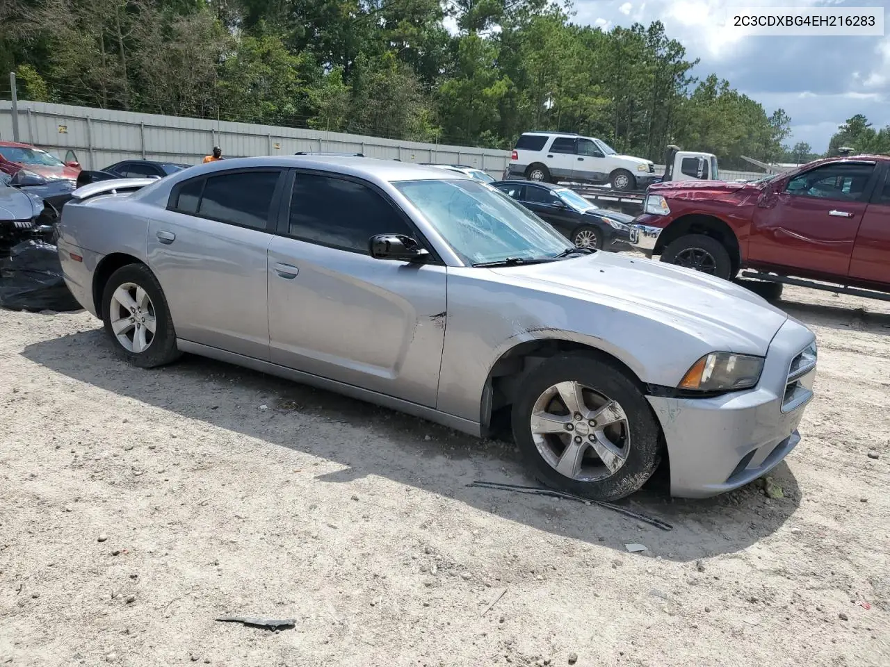 2014 Dodge Charger Se VIN: 2C3CDXBG4EH216283 Lot: 60886075