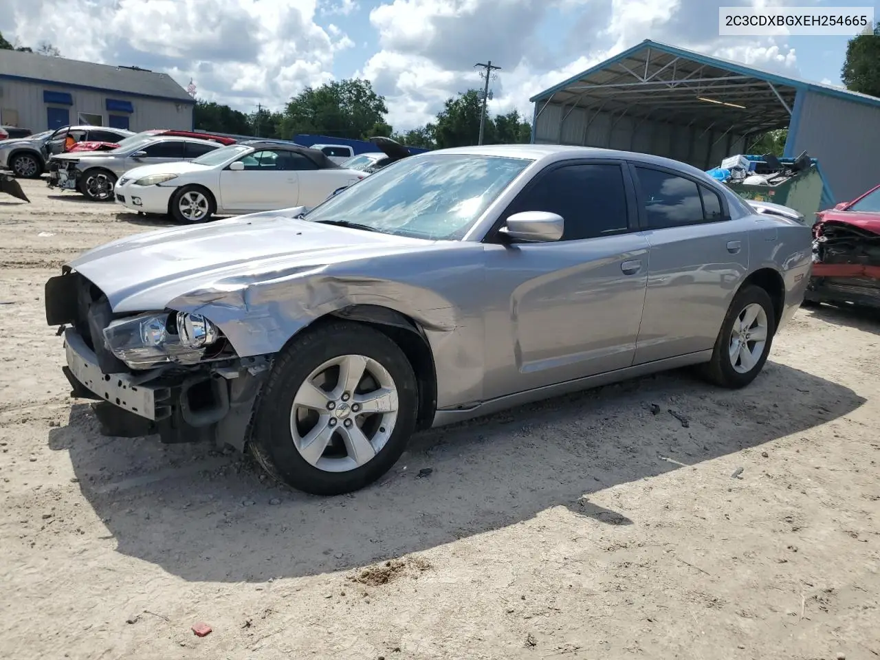 2014 Dodge Charger Se VIN: 2C3CDXBGXEH254665 Lot: 62185515