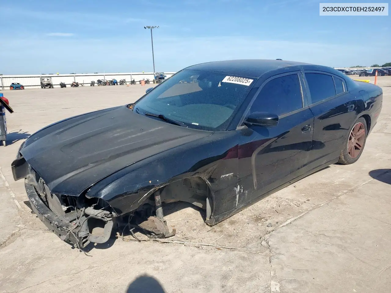 2014 Dodge Charger R/T VIN: 2C3CDXCT0EH252497 Lot: 62208025