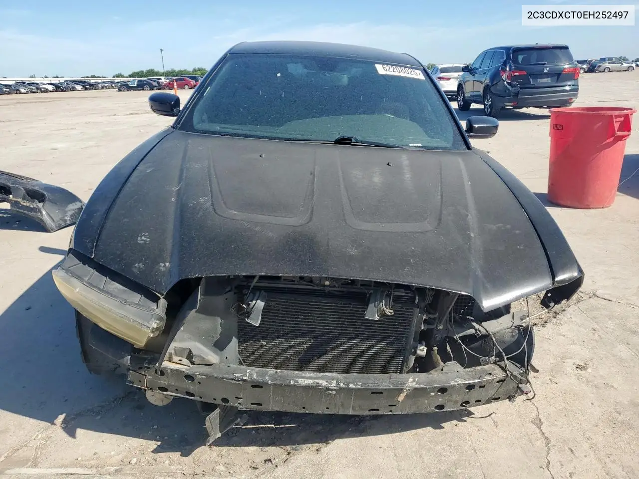 2014 Dodge Charger R/T VIN: 2C3CDXCT0EH252497 Lot: 62208025