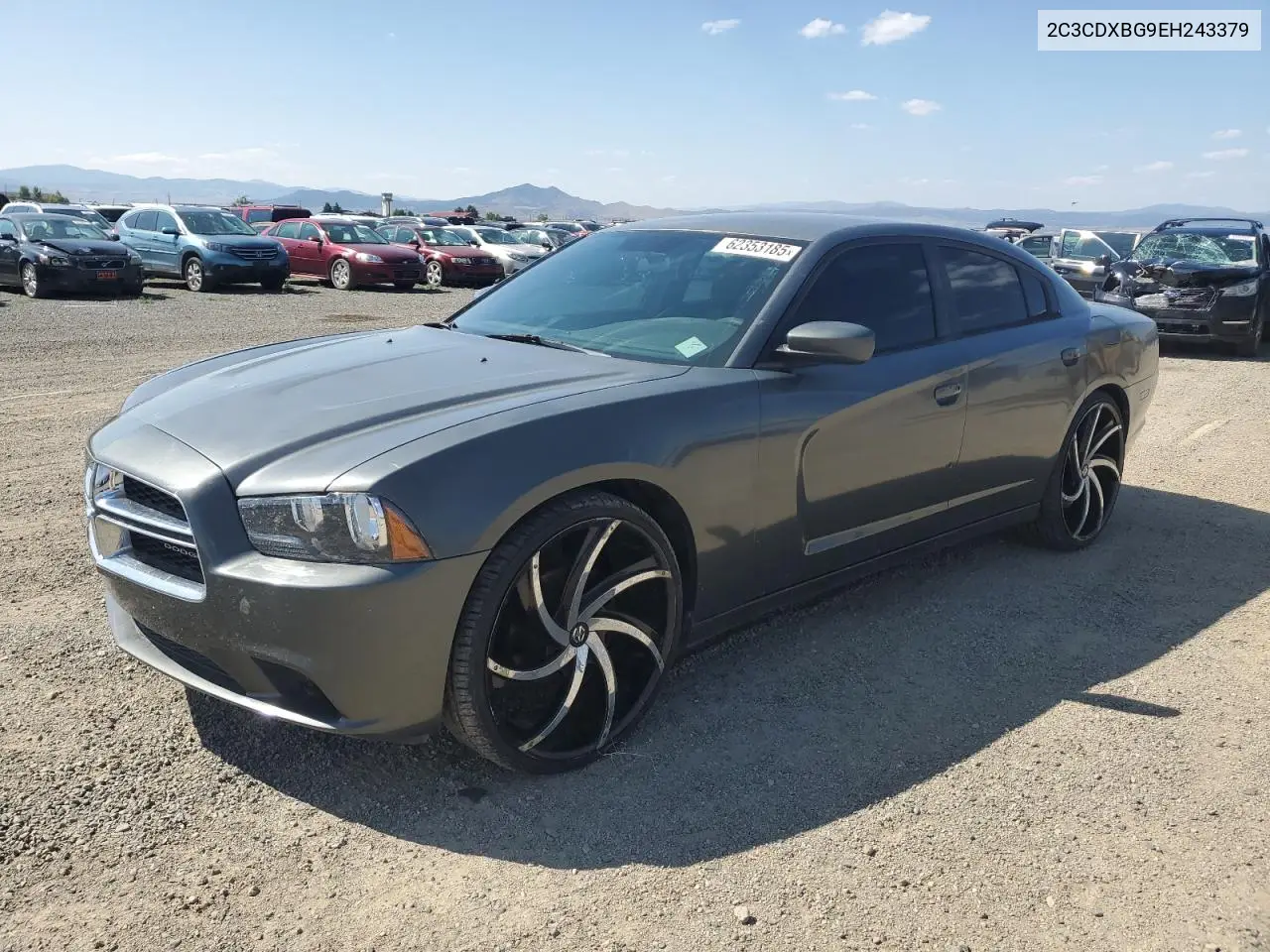 2014 Dodge Charger Se VIN: 2C3CDXBG9EH243379 Lot: 62353185