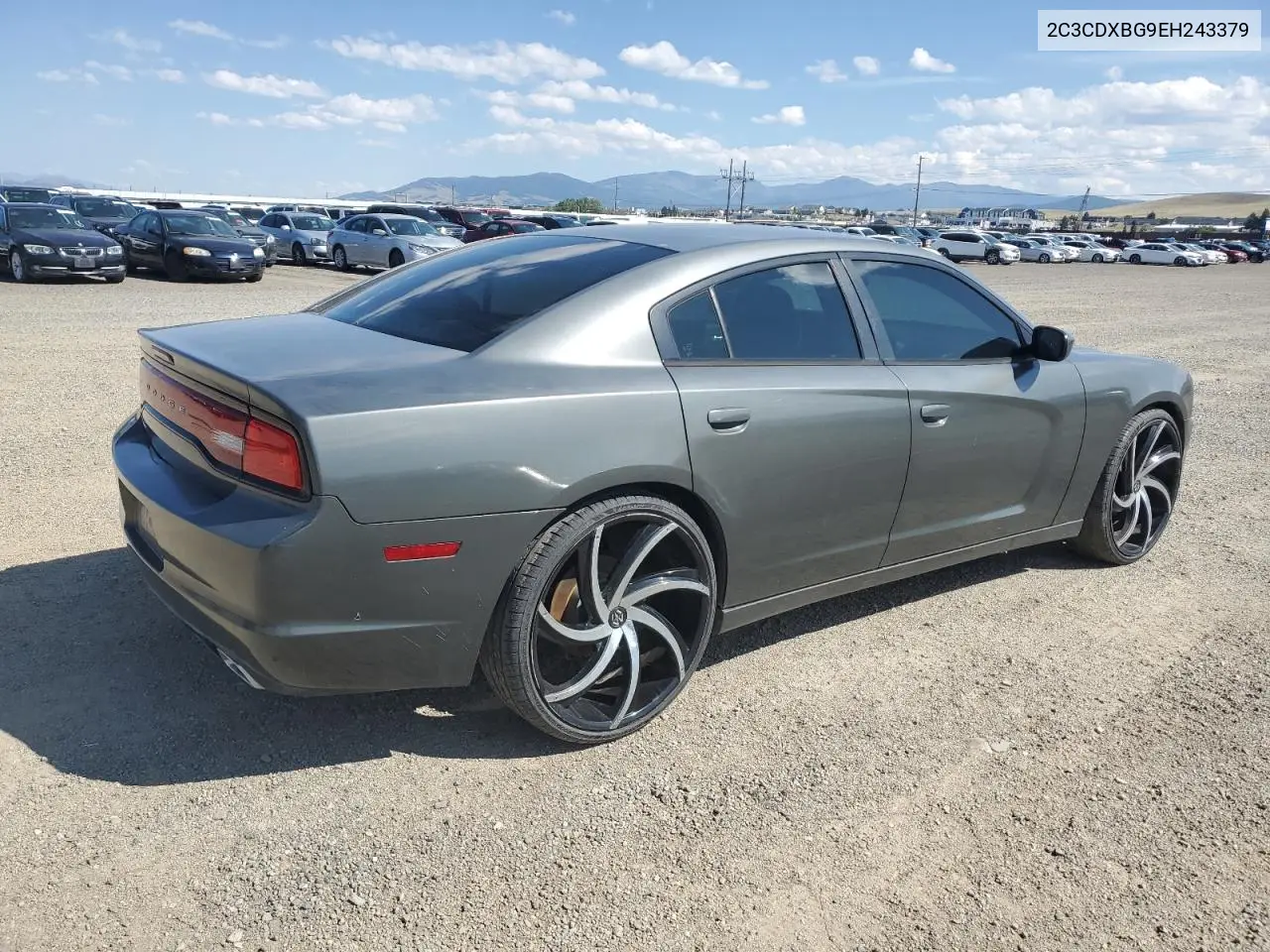 2014 Dodge Charger Se VIN: 2C3CDXBG9EH243379 Lot: 62353185